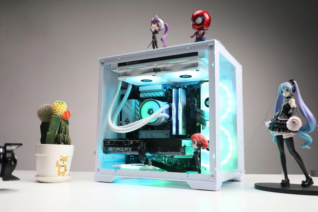 Ảnh kết quả sau xử lý: máy chạy ổn định, bàn giao, kiểm tra lần cuối hoặc demo hoạt động liên quan Bộ máy tính I3 10105F Main H510 Ram 8GB SSD 240