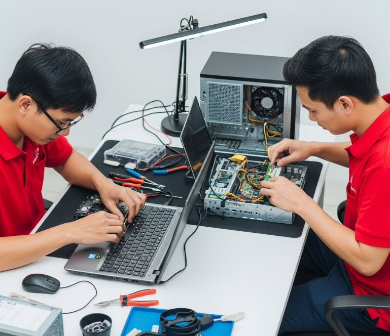 Bàn phím laptop bị lỗi tại ITQ Quảng Ngãi